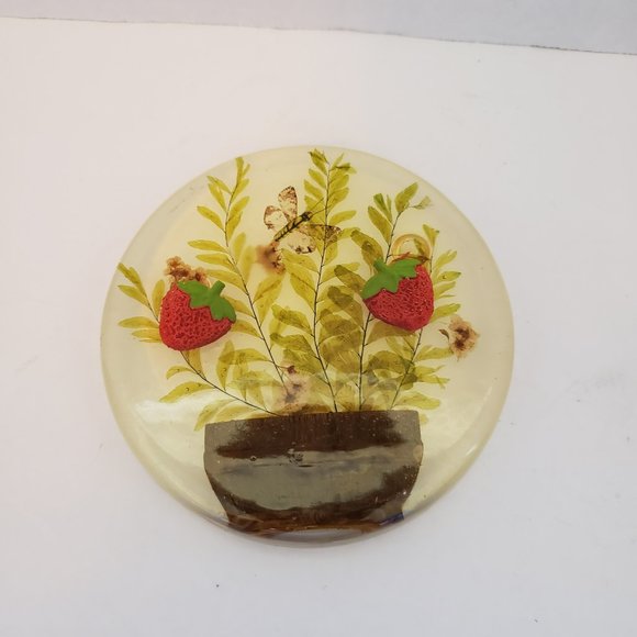 MCM Vintage Lucite Trivet with Feet - Picture 4 of 8